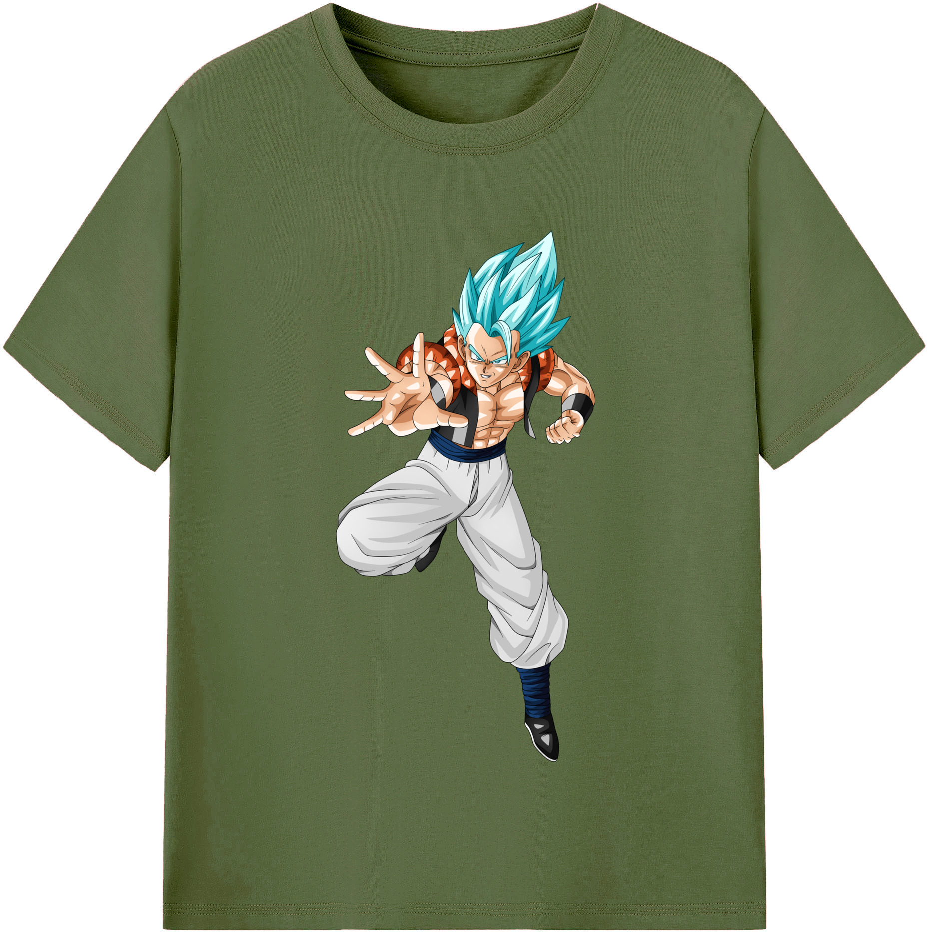 （画像用） ドラゴンボール ベジータ四世（Bejīta Yonsei）DRAGON BALL Vegeta IV 綿100％半袖Tシャツ（フロントプリント）